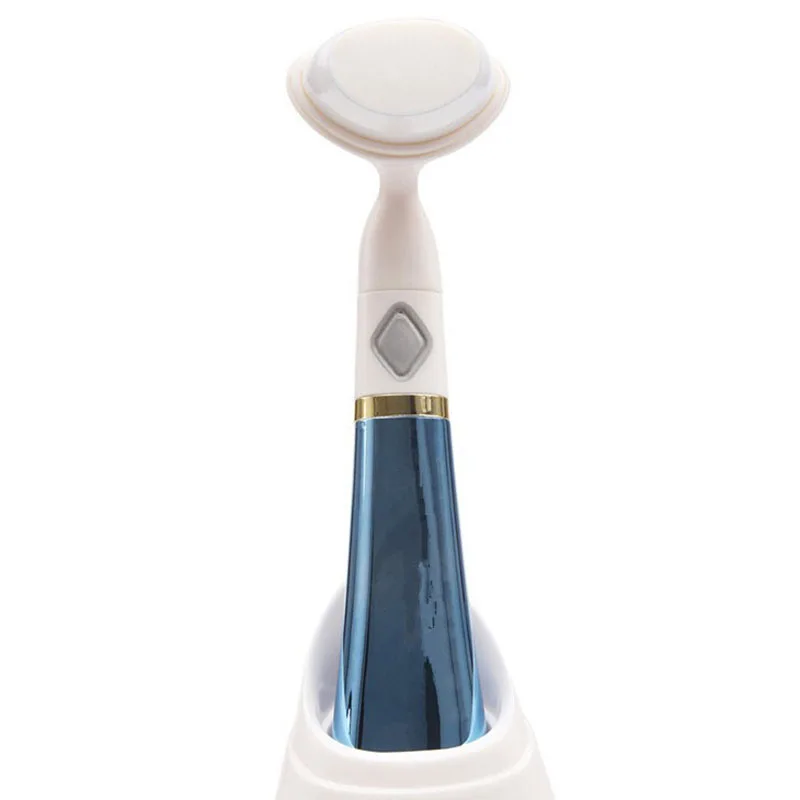 Ultrasonic Face Brush Eletrical Facial Cleansing Tool Machine Facial Brush Pore Sonic Cleanser Red Gold Blue White 4 Color