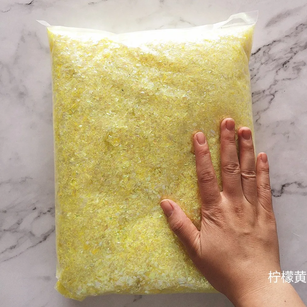 500 g Bonbonpapier, 15 Farben, Muschelpapier, Schleimfüller, Tonspielzeug, DIY-Schleimzubehör, Dekor, Gelee, Schlamm, Handgummi, Ton, Kind – Detail 11