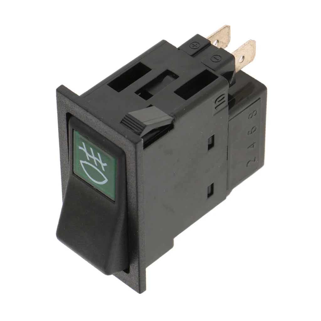 4 Spilli Luce di Nebbia Rocker Switch On Off di Controllo per il Camion Dell\'automobile di Ingegneria Treno