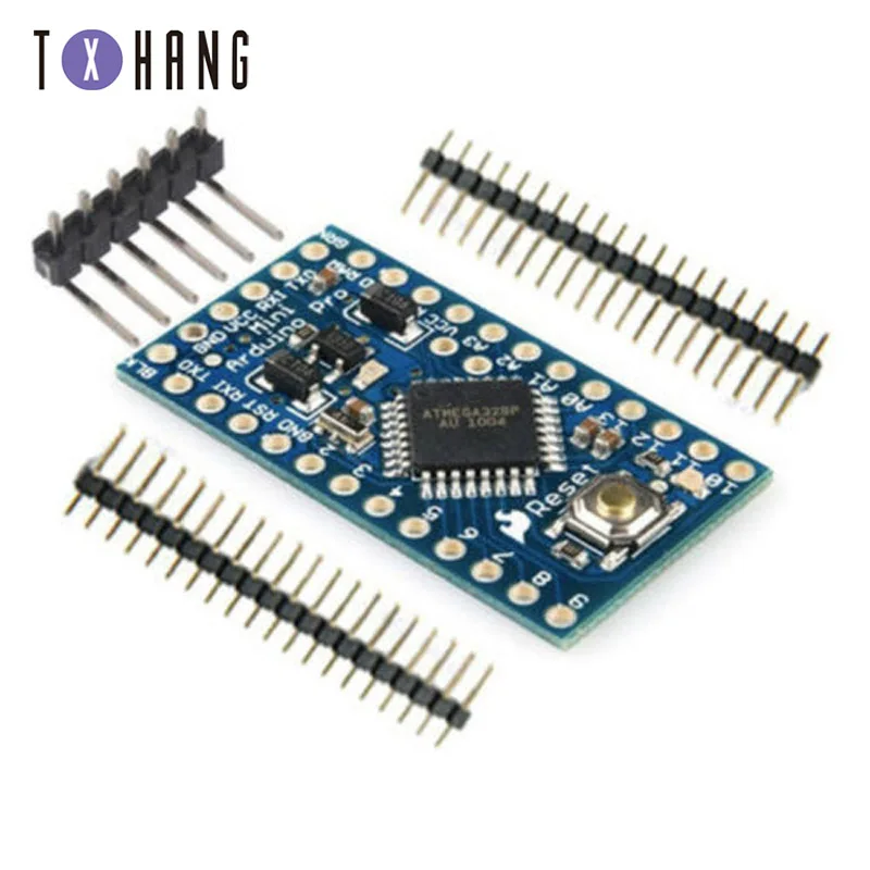 Pro Mini 168/328 Atmega168 5V 16M / ATMEGA328P-MU 328P Mini ATMEGA328 3.3V 8MHz/5V 16MHz For Arduino Compatible Nano Module