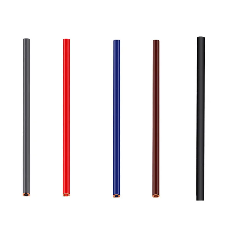 Kredki do brwi permanentnych 6 kolorów do makijażu permanentnego brwi, brwi, brązowy, czarny, szary, beżowy, czerwony, kosmetyki