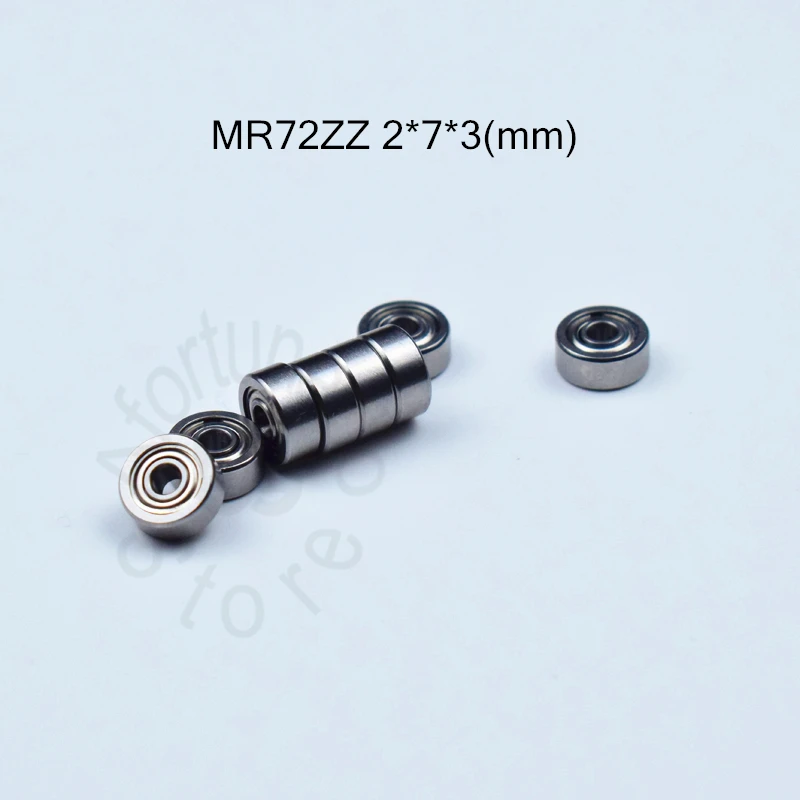 

MR72ZZ 2*7*3(mm) 10pieces free shipping bearing ABEC-5 Metal Sealed Miniature Mini Bearing MR72 MR72ZZ chrome steel bearing