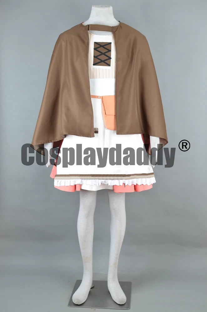 

Fire Emblem Echoes: Shadows of Valentia Villager Faye Efi Dress Outfit Game Cosplay Costume F006