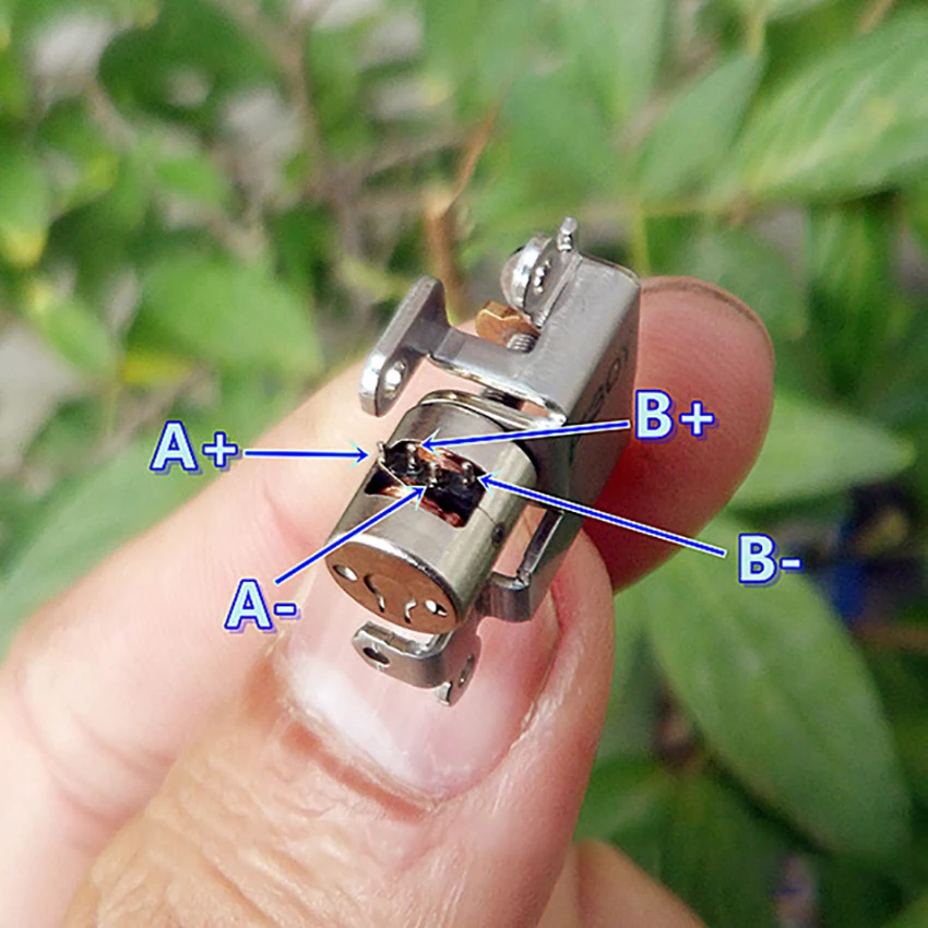 6.5MM Stepper Motor Micro Stepping Motor With Slider 2 Phase 4 Wire Stepper Motor 3V-5V Screw Precision Metal Slide Table DIY
