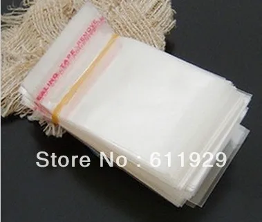 Free shipping wholesales promotion packing bags 6x12 1000pcs/lot clear packing bags/self adhesive seal bags/garment packing bag