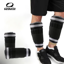 1 KG = 1Pair Adjustable Ankle Leg Weights Straps Strength Training Exercise Gym Running Fitness Equipment