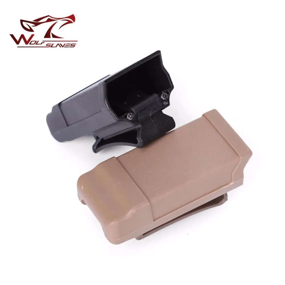 

Tactical 10 Round Molle Magazine Pouch Ammo Case Products ABS Plastic Belt Clip Fit for AirSoft Pistol Hunting Mag Pouch