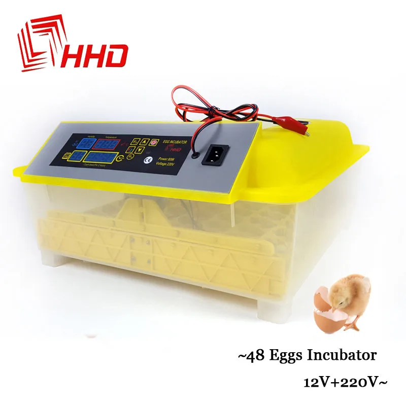 

YZ8-48 Digital Brooder Cheap Fully Automatic Chicken Duck Egg Incubator dV48 Goose Quail Bird Poultry Eggs