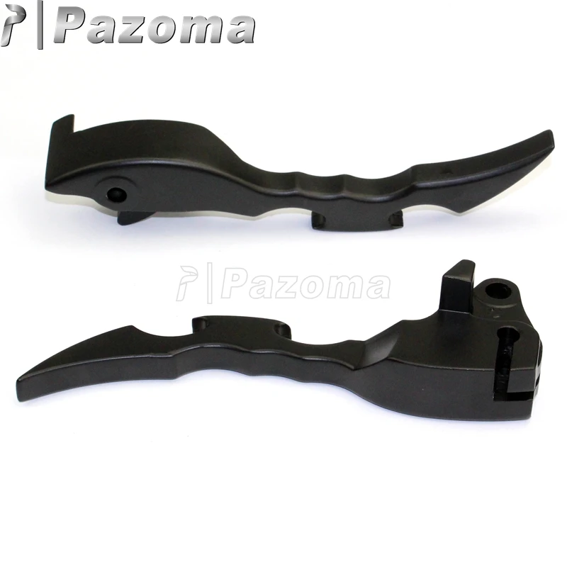 PAZOMA Motorcycle Black Brake Clutch Lever Hand Control Handlebar Blade Hand Levers For Suzuki Boulevard M109R 2006-2017