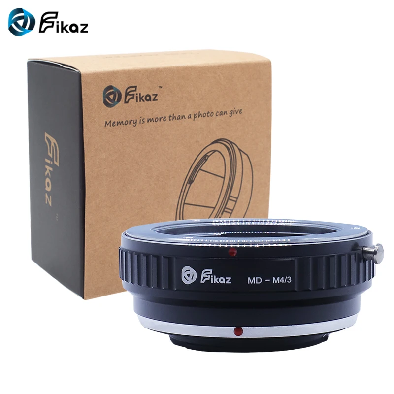 Fikaz MD-M4/3 สำหรับ Minolta MD MC Lens to Micro 4/3 M4/3 Mount สำหรับ MFT Olympus PEN และ Panasonic Lumix