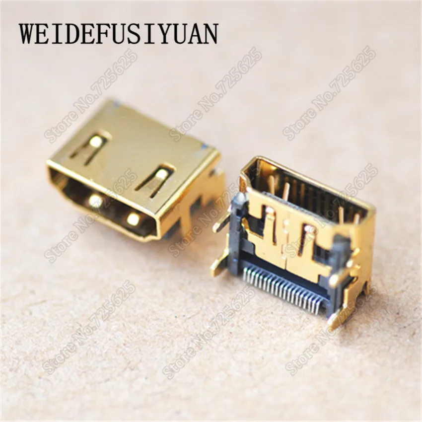 Conector hembra HDMI Puerto USB Jack conector x10pcs