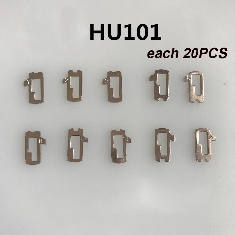 200PCS Car Lock Reed For Ford Focus Fiesta Mondeo Ecosport Reed Locking Plate Repairing Accessories + Gift Spring+Plastic Box