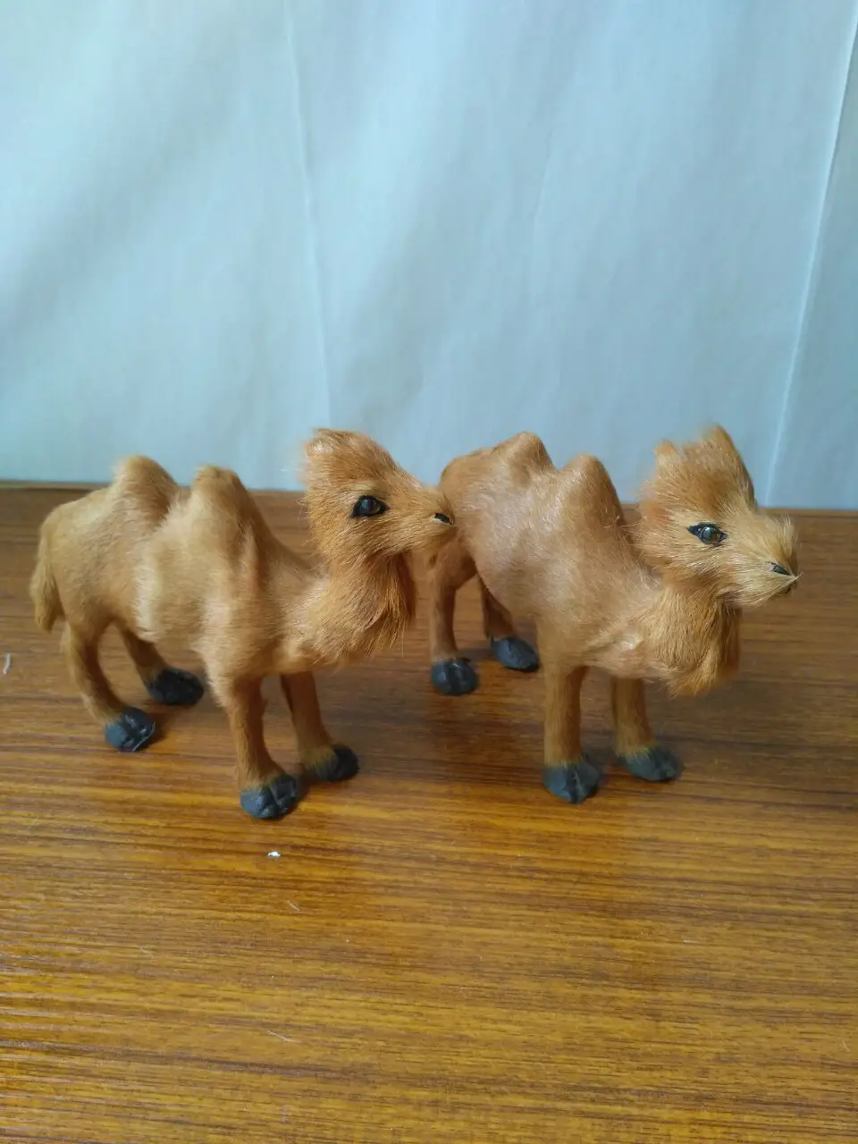 Пластиковый и меховой коричневый верблюжий цвет 16x14 см, модель один лот/2 шт., реквизит для рукоделия, украшение дома, мебель, подарок d1337