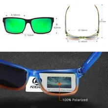 Polarized Sports Sunglasses in Bright Colors #4