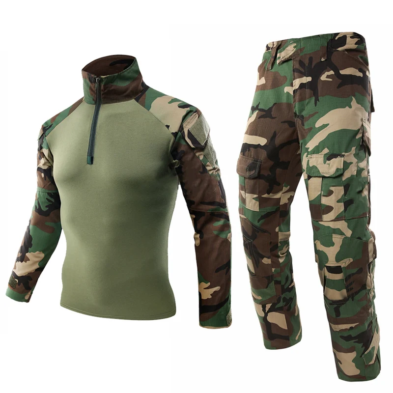 Mege Uniform Tactical Camouflage Suit Multicam Combat Shirt Pants Soldier USMC Airsoft Equipment Women Seal