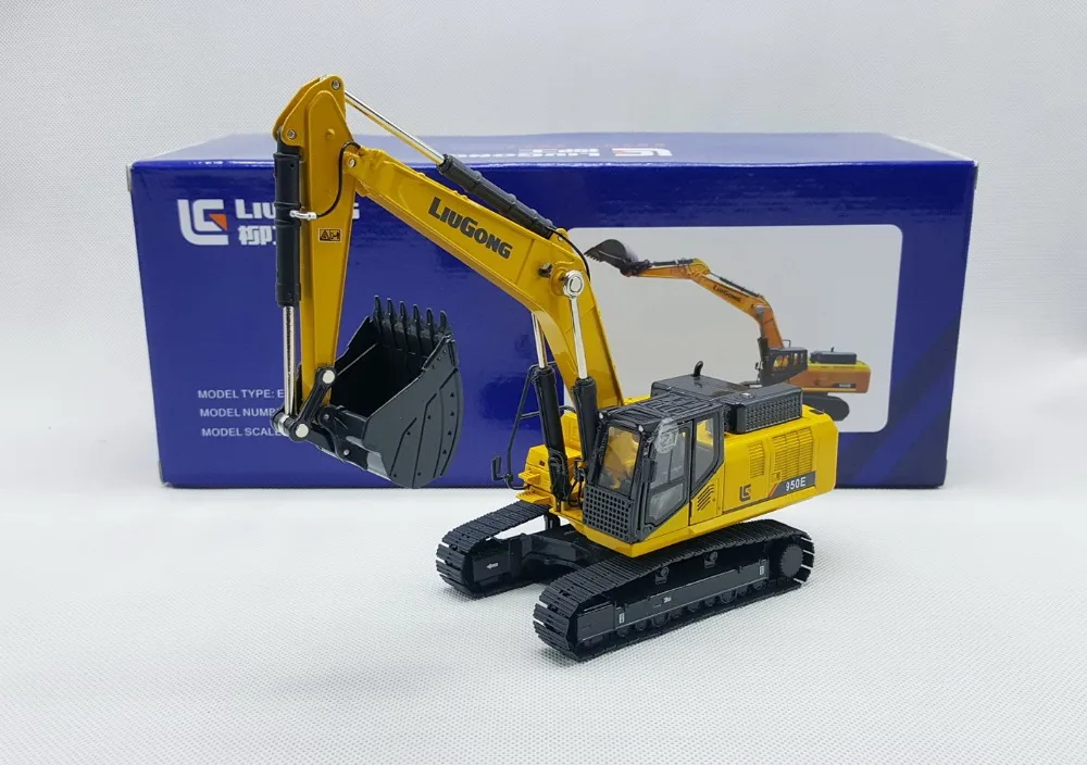 

Collectible Diecast Model Toy Gift 1:50 Scale Liugong CLG950E Hydraulic Excavator Vehicle Engineering Machinery Toy Decoration