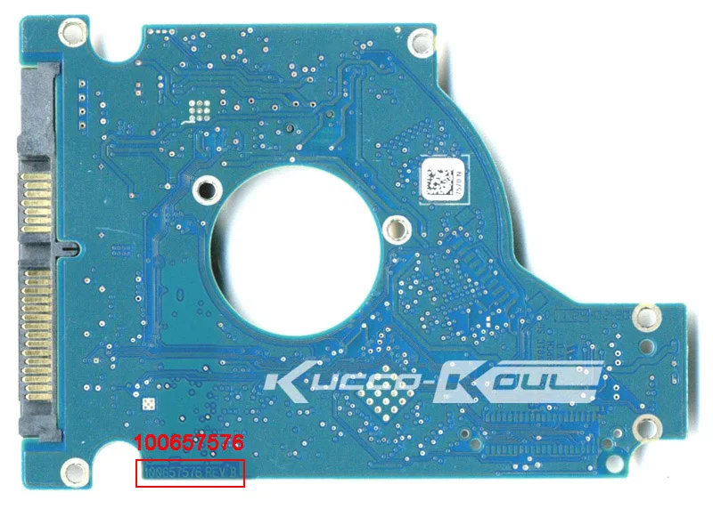 hard drive parts PCB board printed circuit board 100657576 for Seagate 2.5 SATA hdd data recovery hard drive repair ST750LX003