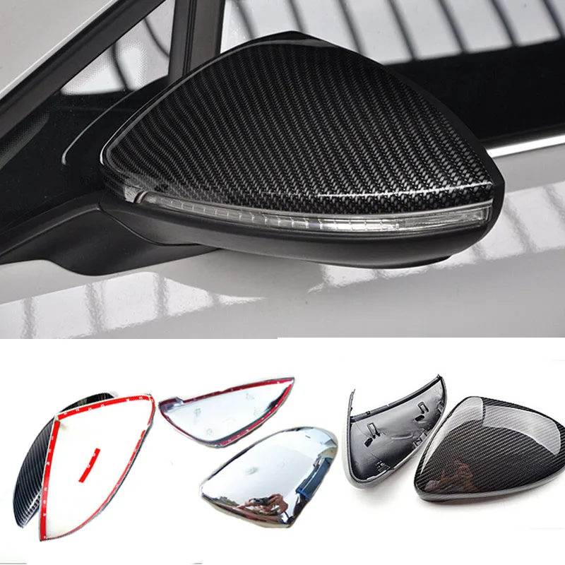 Replacement Style For VW for Volkswagen Golf 7 R Gti 2013 2014 2015 Carbon Fiber Rear View Mirror Car-Styling 2pcs per set