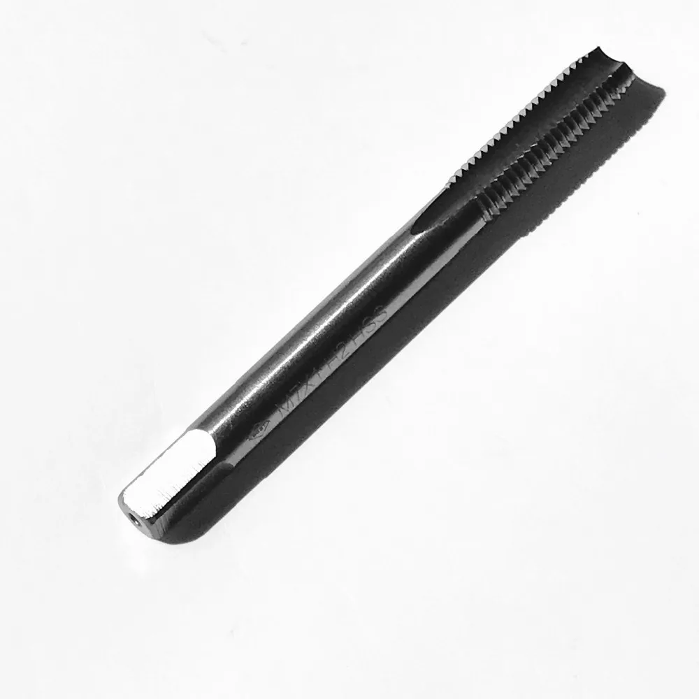 Made Machine Tap Hss6542 M11 x 0.5 mm 0.75 mm 1.0 mm 1.25 mm 1.5 mm Flauta Reta para Aço Peças de Metal Rosqueamento Hss6542