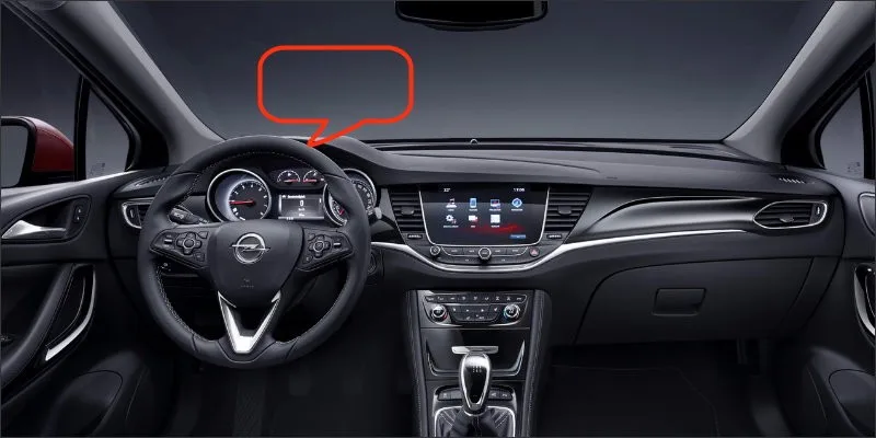 Film De Protection D'écran En Verre Trempé Pour Opel Astra K/Vauxhall Astra K 2018 2019, Accessoires D'intérieur De Navigation GPS Pour Autoradio