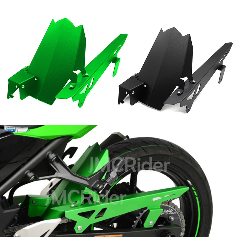 

For Kawasaki Ninja 400 250 Ninja400 Ninja250 2017 2018 Motorcycle Accessories CNC Rear Fender Mudguard Chain Guard Cover