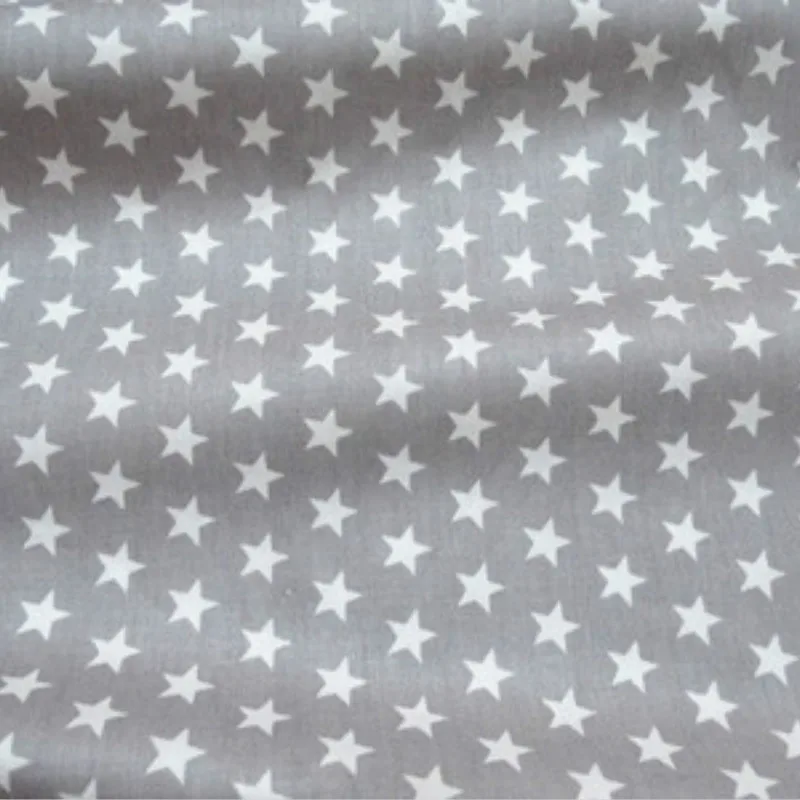 Stars Printed Baby Cotton Quilting Fabric by half meter for DIY Sewing Bed Sheet Dress making cotton fabric 50*160cm