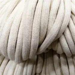 100M 32-strand encryption Cotton Core Cord String 5mm Draw string Cord Rope Craft String waistband drawstring