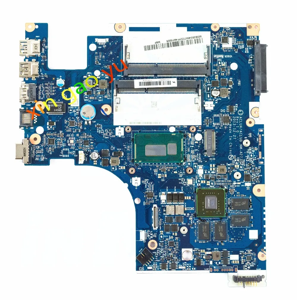 NM-A273 G50-70M Laptop Motherboard For Lenovo G50-70 ACLU/CLUB Rev1.0 with i5-4210U gt840M  100% Tested OK