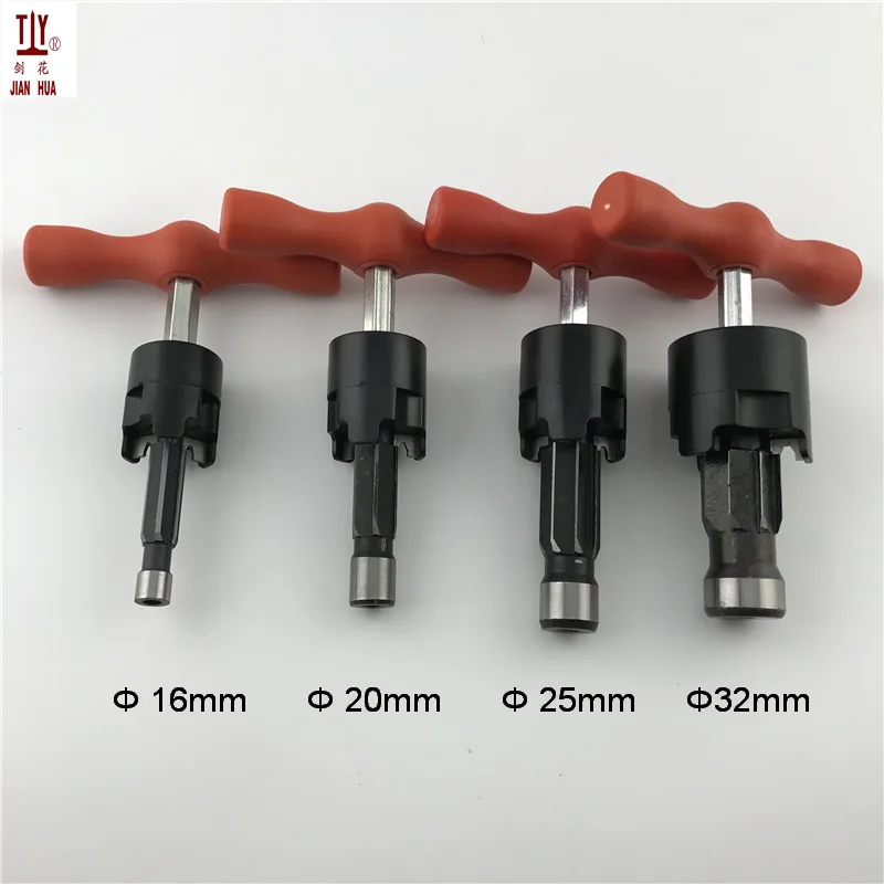 1pc 16/20/26/32MM Internal And External Chamfer Plastic Pipe Hand Reamer Plumbing Tools Manual Pipe Reamers