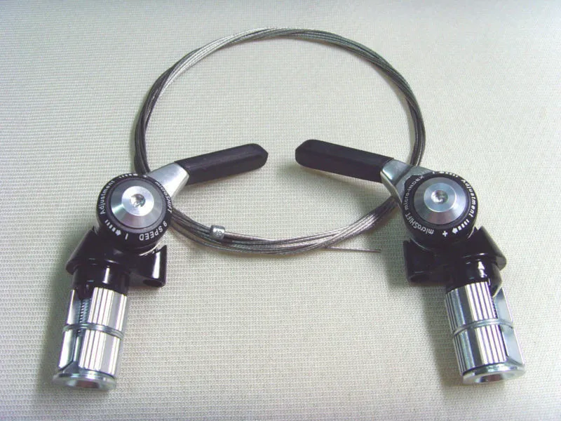 Microshift 9 s ttバーエンドシフターBS-A09 2 × 9 / 3 × 9スピード