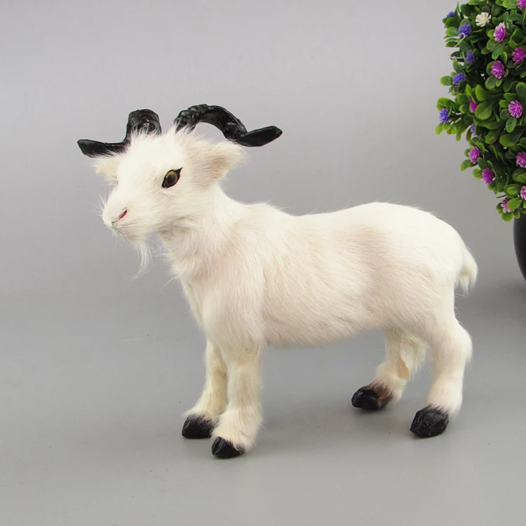 

Simulation sheep polyethylene&furs sheep model funny gift about 20cmx17cm