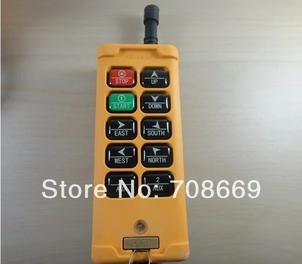 HS-10 10 Channels Control Hoist Crane Radio Remote Control System