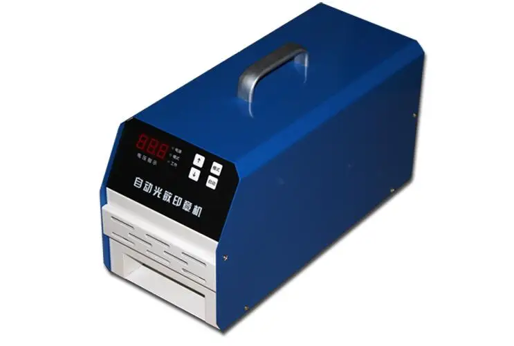 

2019 newest fast speed Easy to operate Plastic self inking stamp flash machine