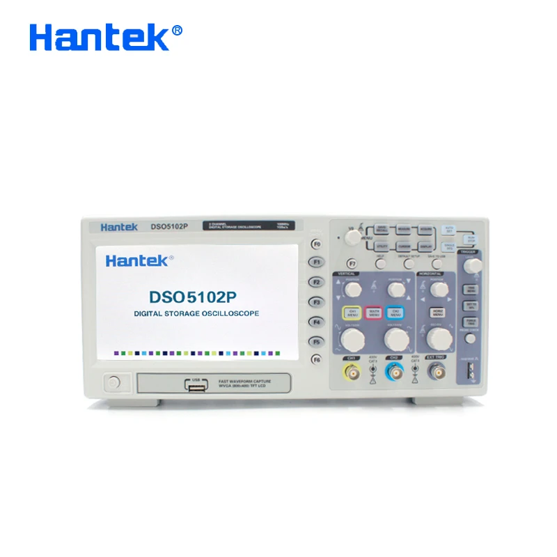 Hantek DSO5102P Digital Storage Osci Portable USB Handheld 2 Channels 100MHz 1GSa/s 40K Tester Meter