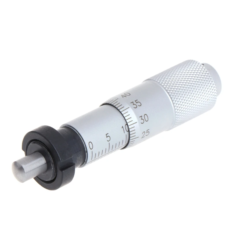 Round Type 0-13mm Range Micrometer Head Measurement Measure Tool Rotation Smooth LS\'D Tool