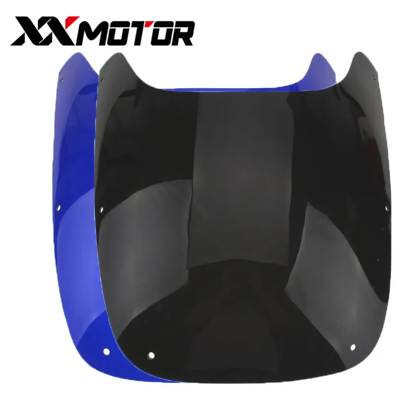 Motorcycle Windshield High Quality PC Materid Windscreen Shroud Fairing  For Yamaha FZR400 Black Host Motorcycle Accessories