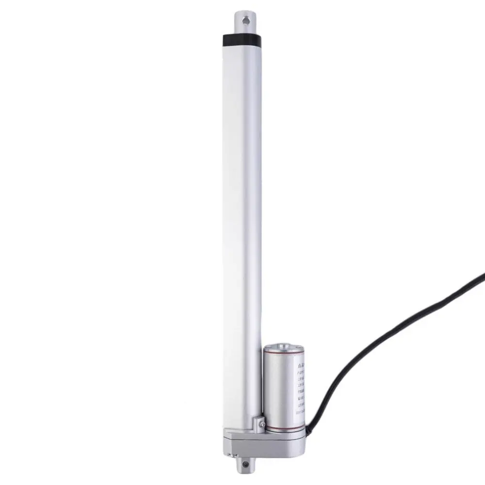 12/24 volt waterproof linear actuator with 22inch/550mm stroke, 1000N/100kgs load, controller and bracket