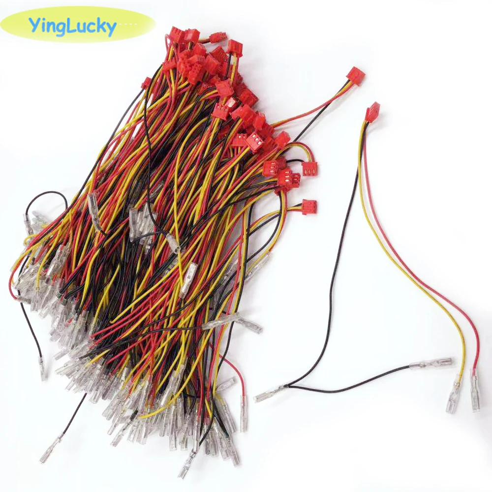 Светильник с подсветкой, 5 В, 12 В, кабель с 6,3 или 2,8 мм, быстрый 3pin разъем к USB, энкодер для аркадного джойстика, кнопка «сделай сам»/светодиодный