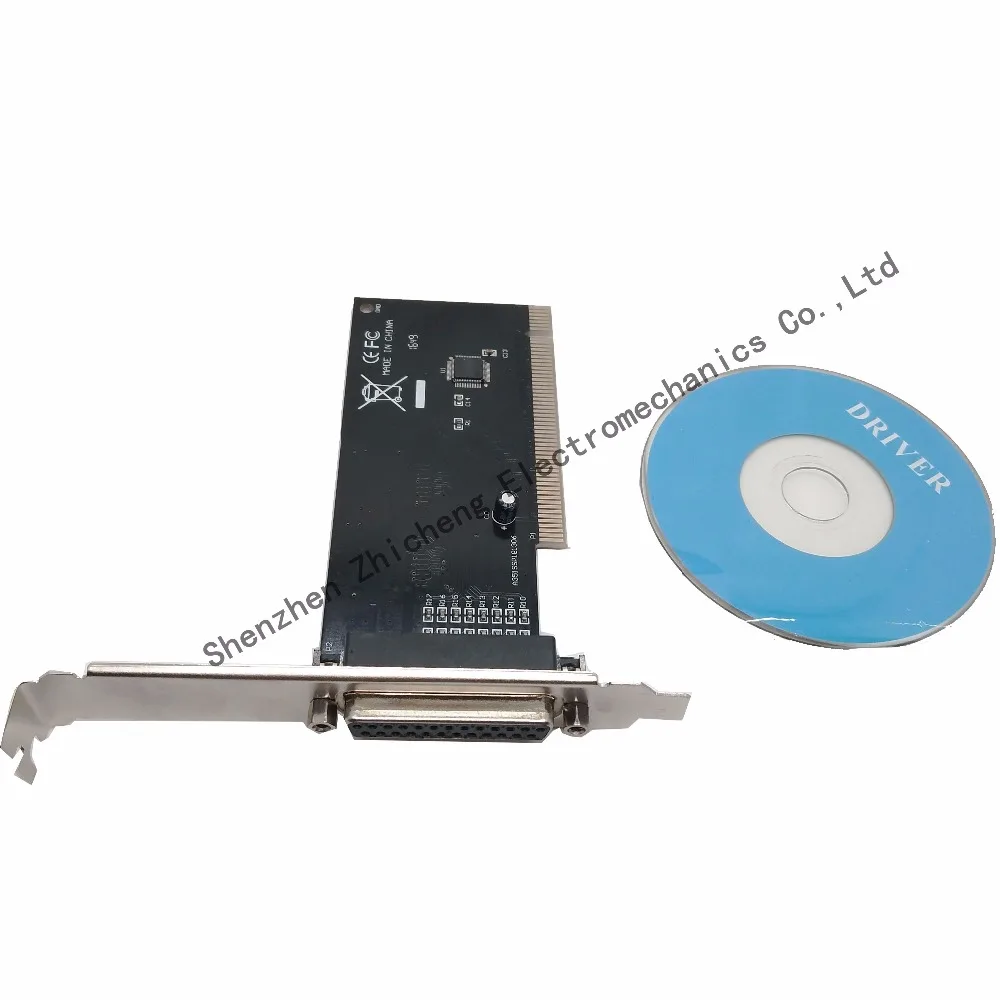 Tarjeta de puerto paralelo pci 25, tarjeta de expansión, adaptador de interfaz lpt, controlador cnc