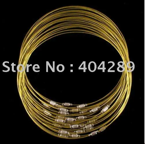 

Wholesale NEW 100pcs 18" Gold Color DIY Necklace Chain Cord, Necklace wire,Free Shipping