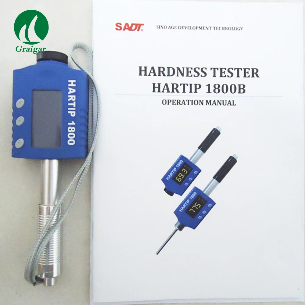 High Accuracy HARTIP 1800B Leeb Hardness Tester, handheld leeb hardness gauge