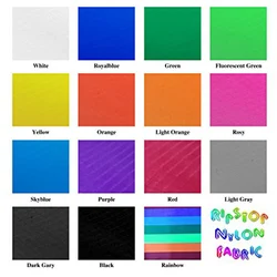 Factory Wholesale High Quality 2m x 1.5m 40D Ripstop Nylon Kite Cloth Pre-cut DIY Kite Fabric Parachute Kite