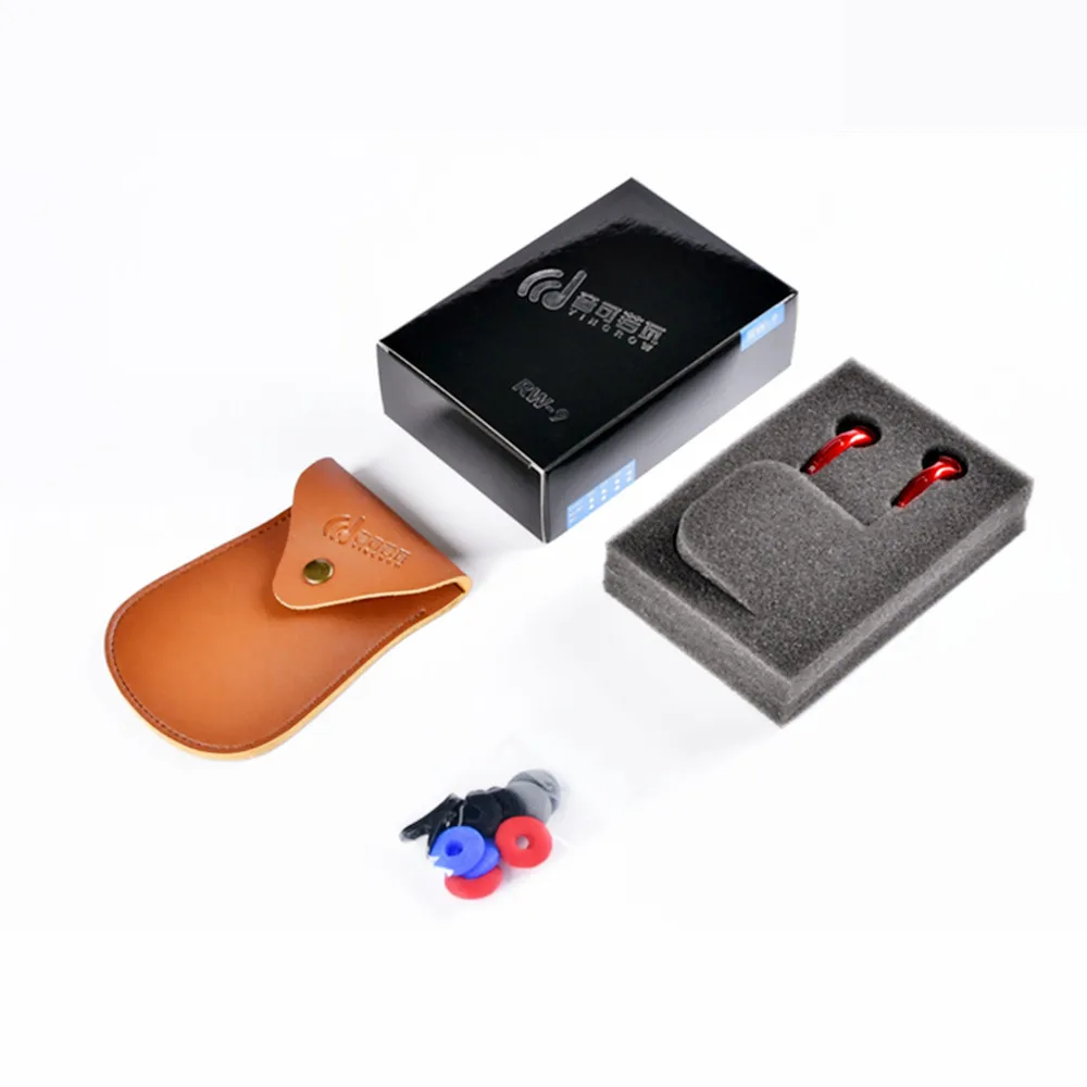 100% Original YINCROW RW-9 3.5mm In-ear Earphones flat head earbuds professional fever HIFI Bass Sound Quality Earphone