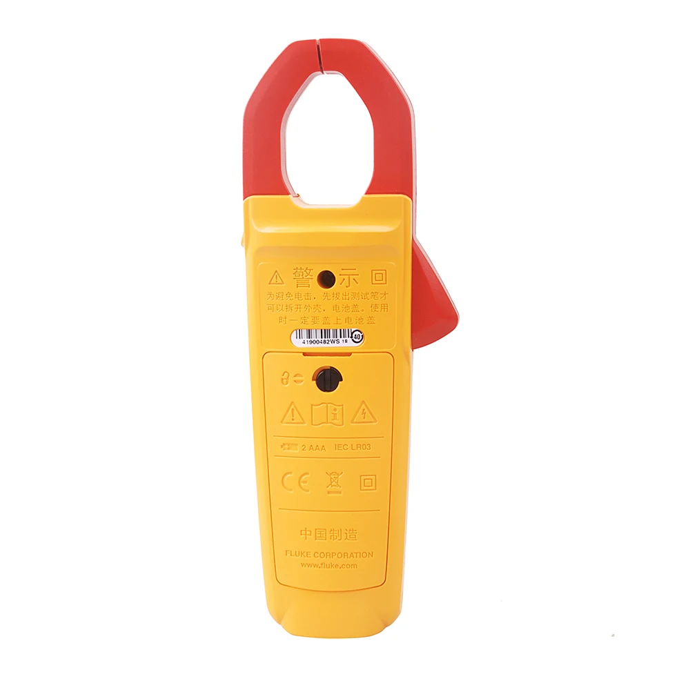 Fluke 302+ Digital Clamp Meter AC/DC Tester With Ohm, Continuity Measurement + soft Carry Case