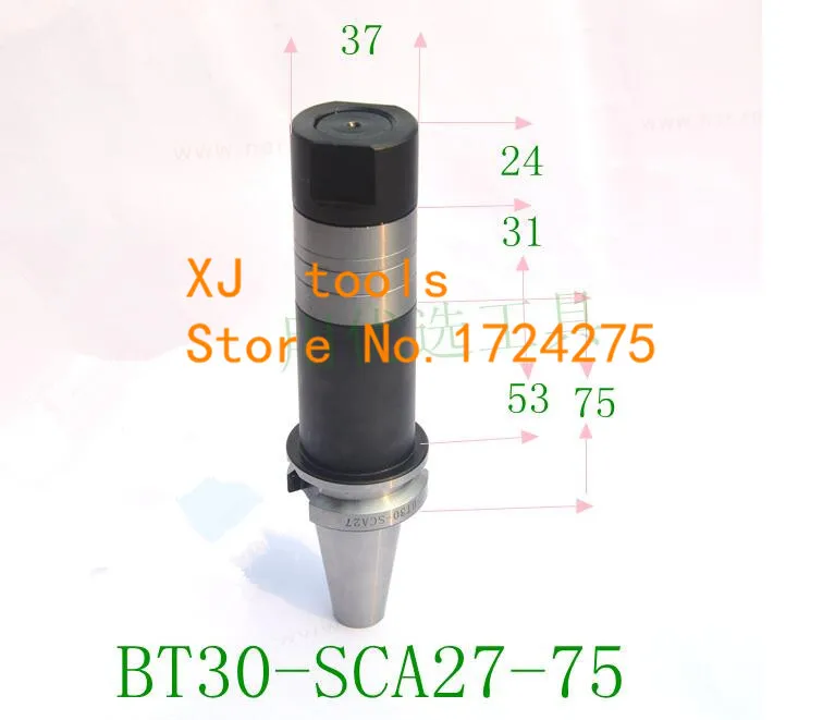 

CNC machining center shank shank BT30-SCA27 Milling cutter arbors ,milling cutter tool rod installation saw blade milling cutter