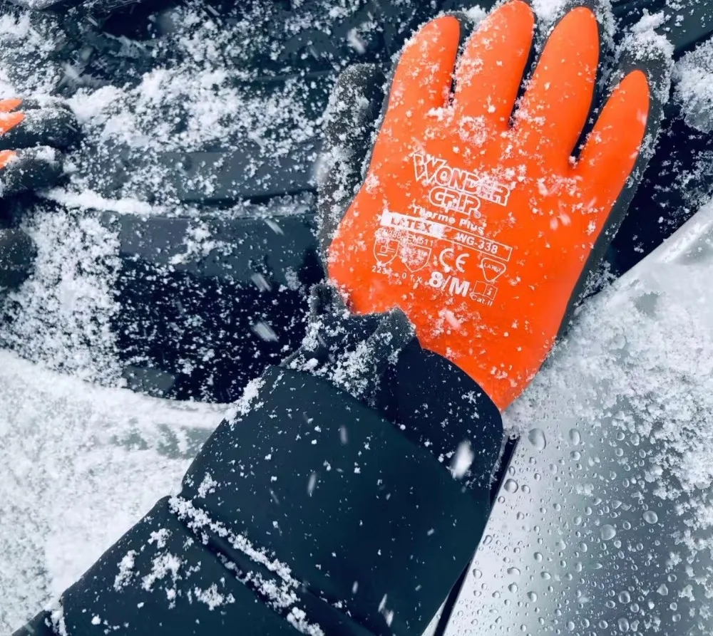 -30\'C Freeze Flex Garden Insulated Warm Safety Glove Acrylic Thermal Waterproof Claw Glove Anti Cold Proof Winter Work Glove