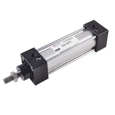 

Single Rod Double Action Aluminum Alloy Pneumatic Air Cylinder 32mmx75mm