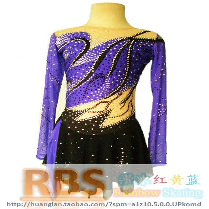 

Girls Ice Skating Dresses Graceful New Brand Figure Skating Dresses For Competition DR4187