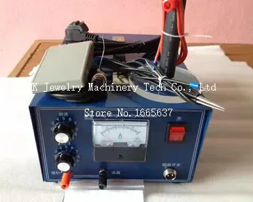 220V Multi-Functional Spot Welding Machine, Pulse Sparkle Welder with welding electrode