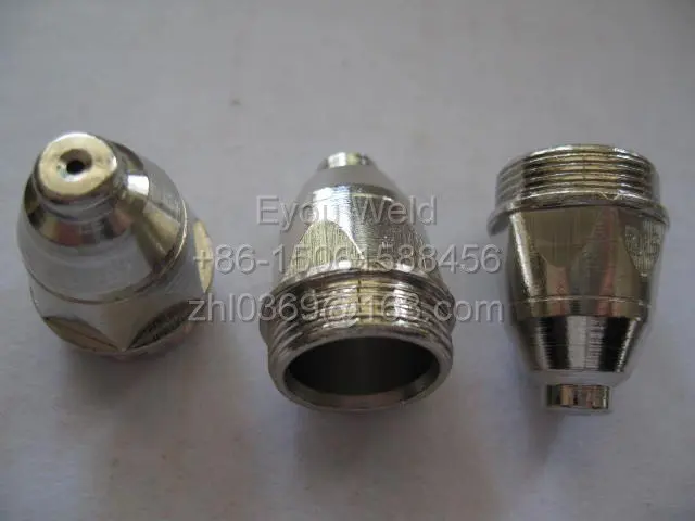 25 pz di Consumo P80 Per Air Plasma Cutter Taglio P80 Macchina di Taglio Tips & Elettrodi & Shield Coppe (P-)